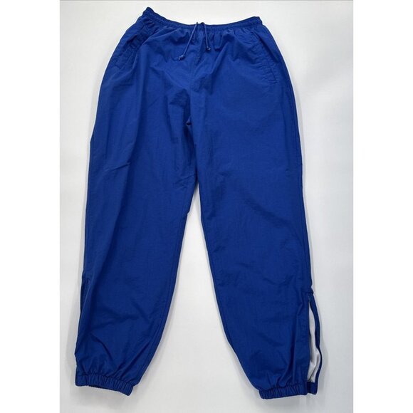 Russell Athletic Windbreaker Pants Mens Large Blue Lined Track Joggers Vintage - Picture 13 of 13